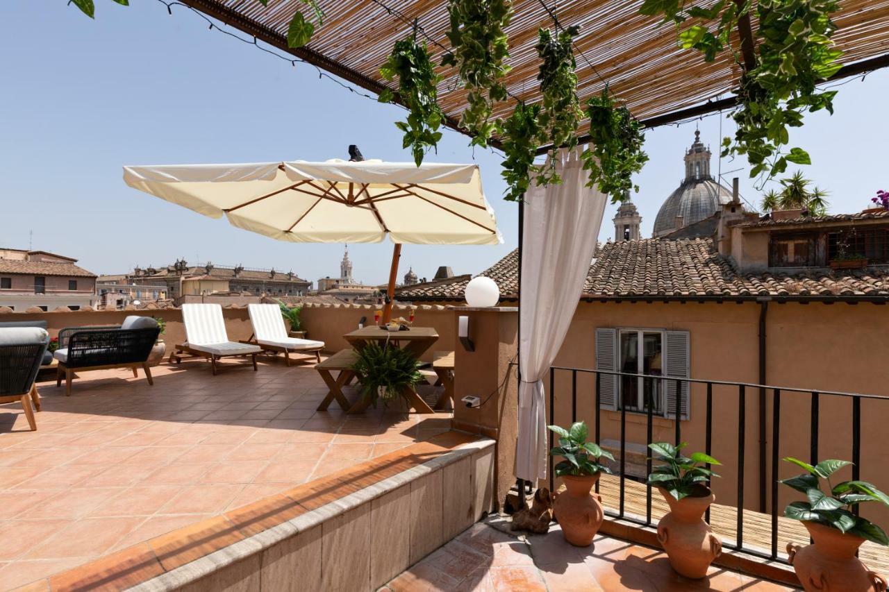 Апартаменты Presidential Penthouse Navona Рим Экстерьер фото