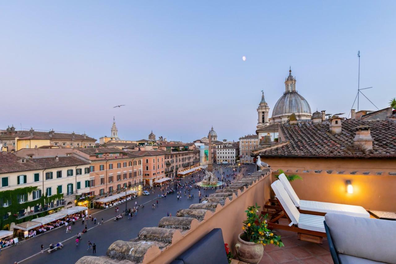 Апартаменты Presidential Penthouse Navona Рим Экстерьер фото